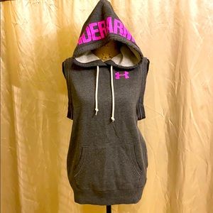 Under Armor sleeveless hoodie